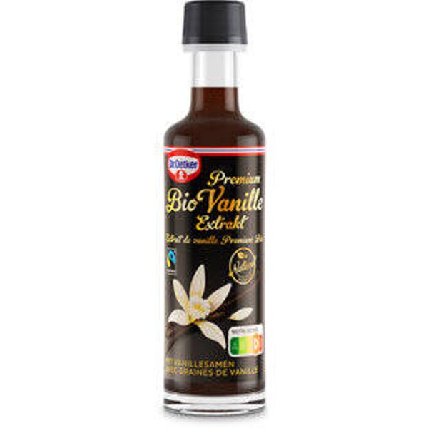 Premium Bio Vanille Extrakt 7x50ml Vegan, Vegetarisch