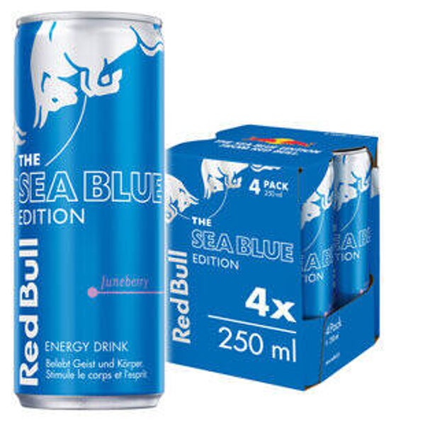 Red Bull Seablue Juneberry 4x25cl