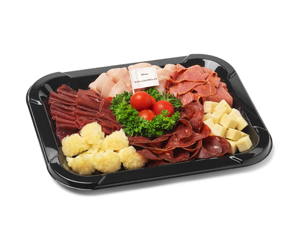 Fleisch und Käse Pöatte ohne Schweinefleisch für 6 Personen 1150g