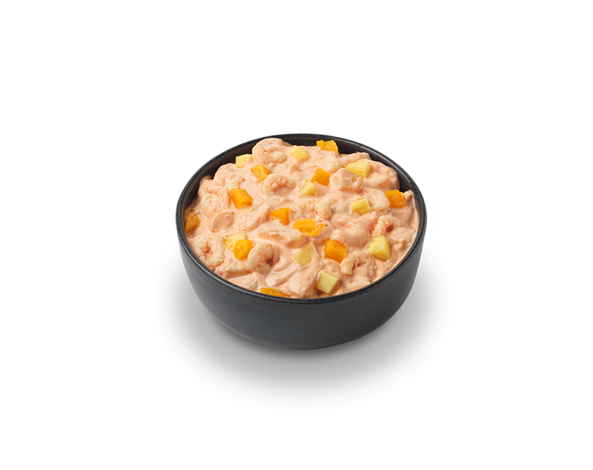 Crevettensalat mit Früchten 1Kg