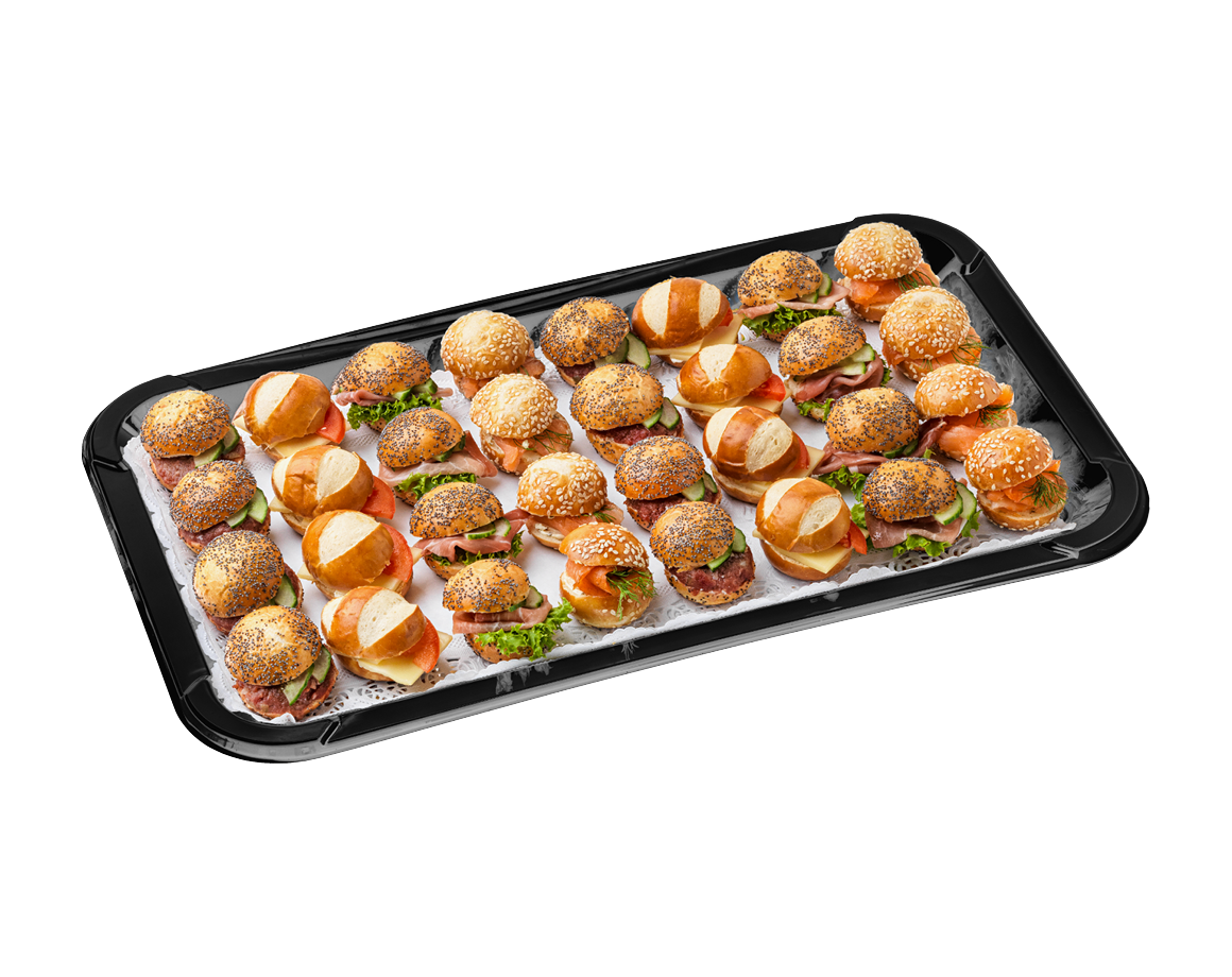 Mini-Laugensandwiches Premium 6 bis 8 Personen