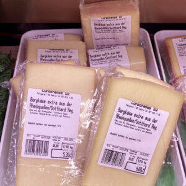 Bergkäse (extra) ca 150g aus der Rheinquell-/ Gotthard-Region