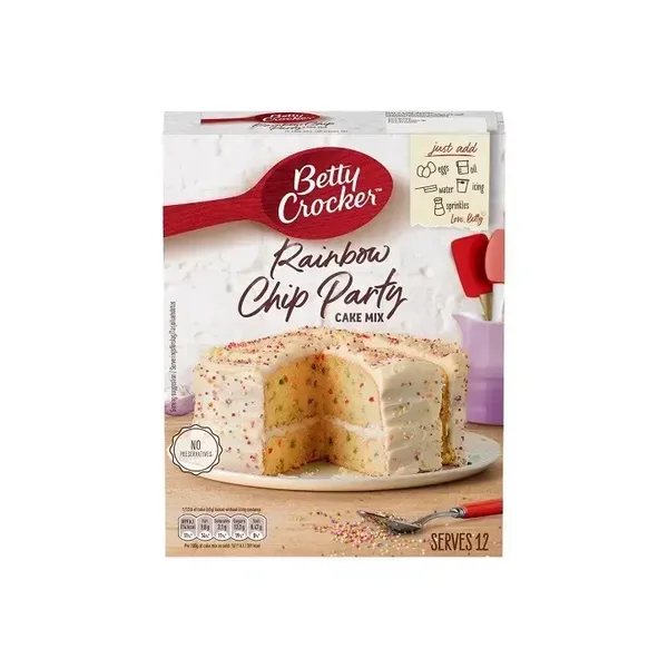 Betty Crocker Rainbow Chip Cake Mix 425g