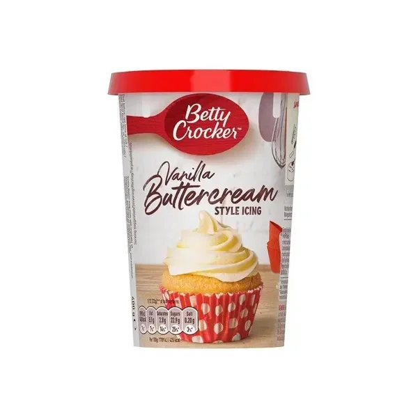 Betty Crocker Vanilla Buttercream Style Icing 400g