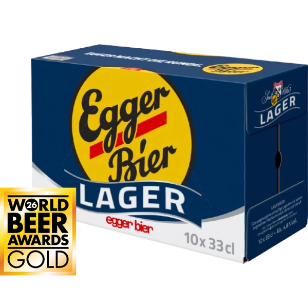 Egger Bier Lager hell 10x33cl