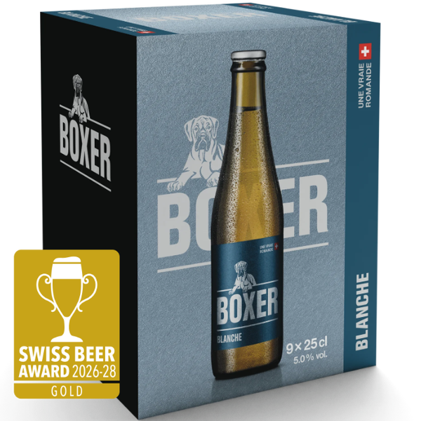 Boxer Blanche 9x25cl