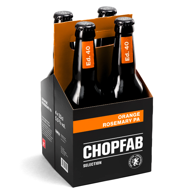 Chopfab Brewmaster Limited 40 Orange Rosmary 4x33cl