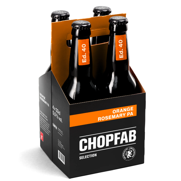 Chopfab Brewmaster Limited 40 Orange Rosmary 4x33cl