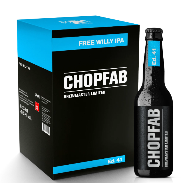 Chopfab NBrewmaster Limited 41 Free Willy IPA 4x33cl