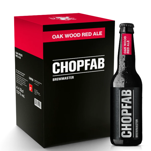 Chopfab Brewmaster Oak Wood Red Ale 4x33cl