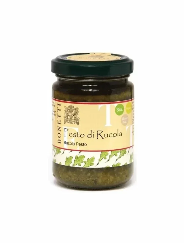 Bio Pesto di rucoola Rucola Pesto 130g Vegan Glutenfrei