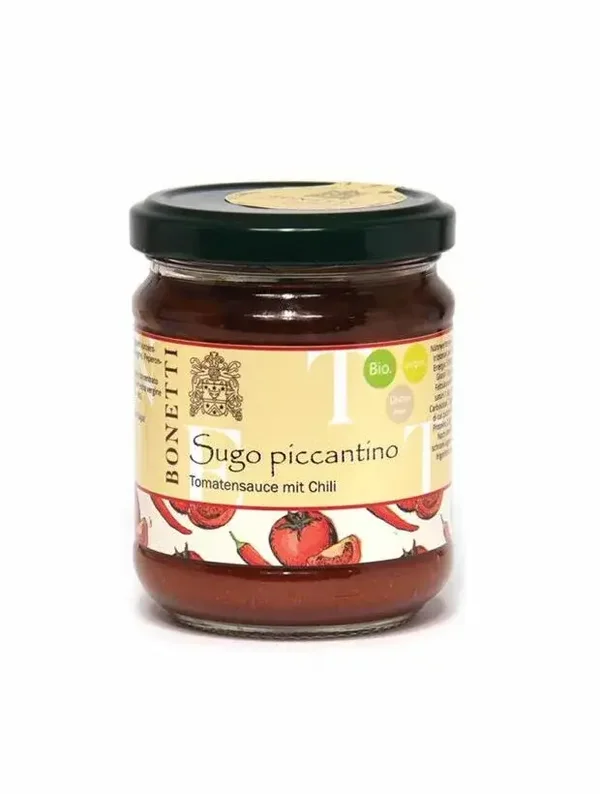 Bio Sugo Piccantino -Chili 180g Vegan Glutenfrei