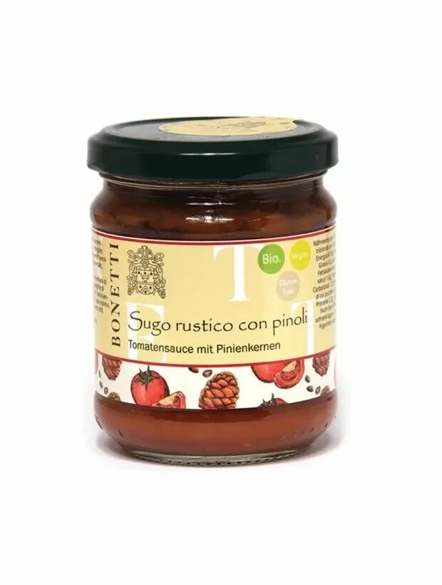 Bio Sugo rusticocon Pinoli Pinienkernen 180g Vegan Glutenfrei
