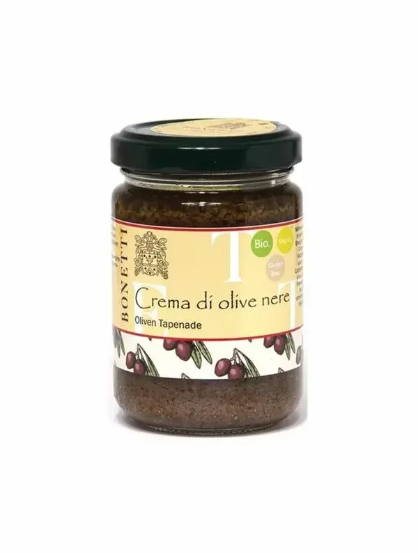 Bio Pesto di Olivenere Oliven Tapenade 130g Vegan Glutenfrei