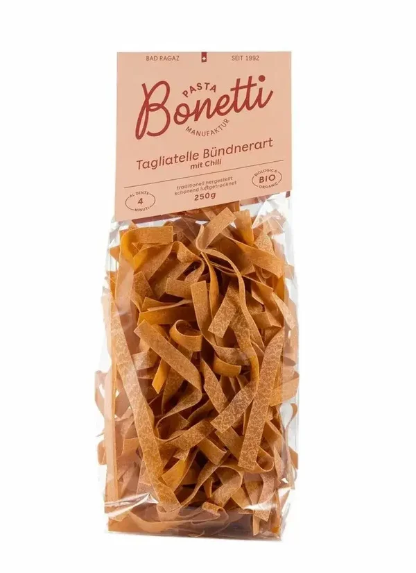 Bio Tagliatelle Chili 10mm 250g Vegan