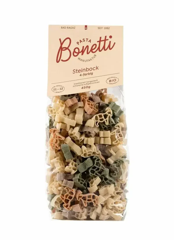 Bio Steinbock 4- farbig 450gramm Vegan