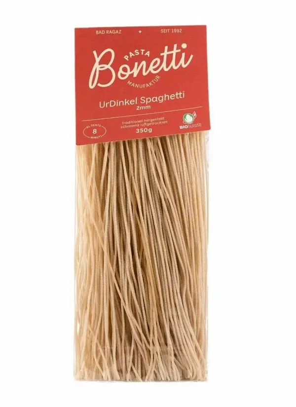 Bio Spaghetti 2mm 350g Vegan