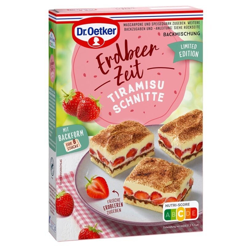 Erdbeer Zeit Tiramisu Schnitte 200g