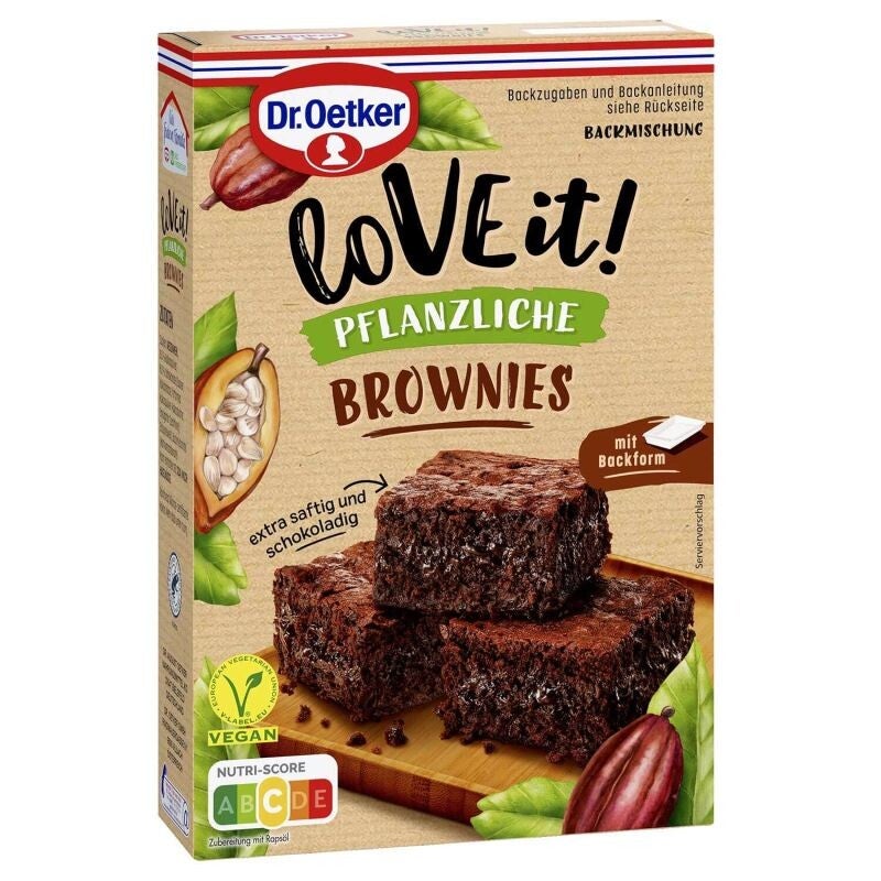 LoVE it Pflanzliche Brownies 480g