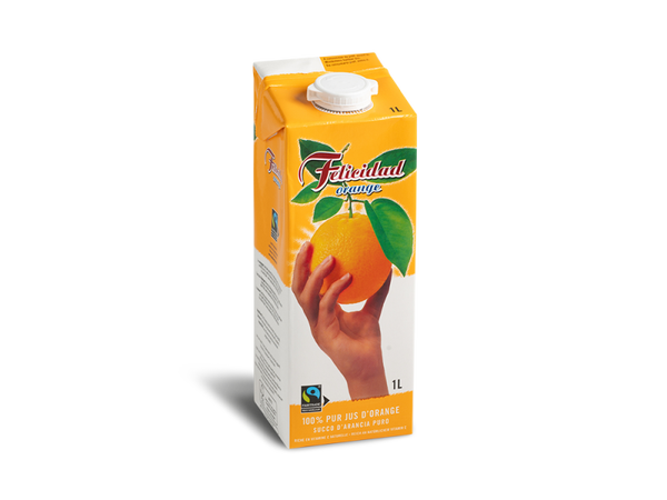 cremo Max Hafelar Orangensaft ohne Zucker 1l