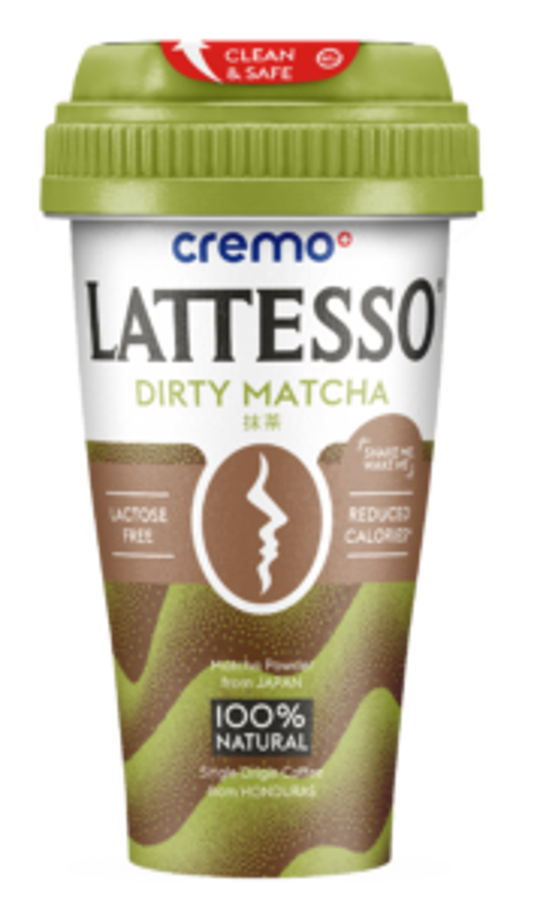 Lattesso Dirty Matcha 250ml Laktosefrei