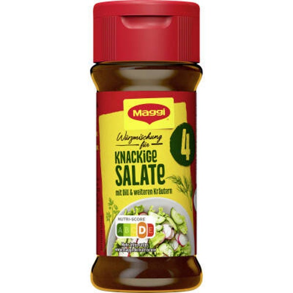 Würzmischug 4 Knackiger Salat 60g