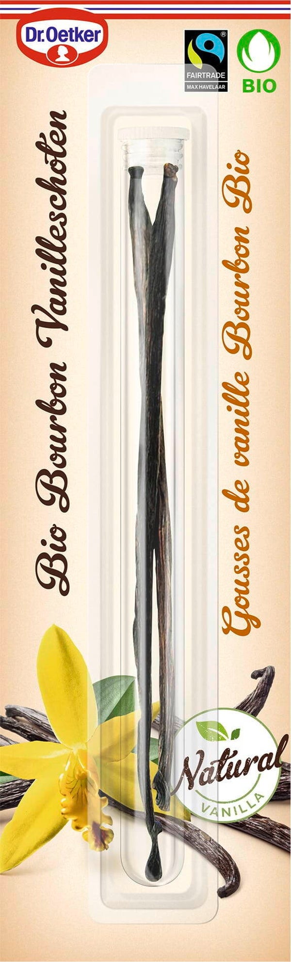 Bio Bourbon Vanilleschoten 7x6g