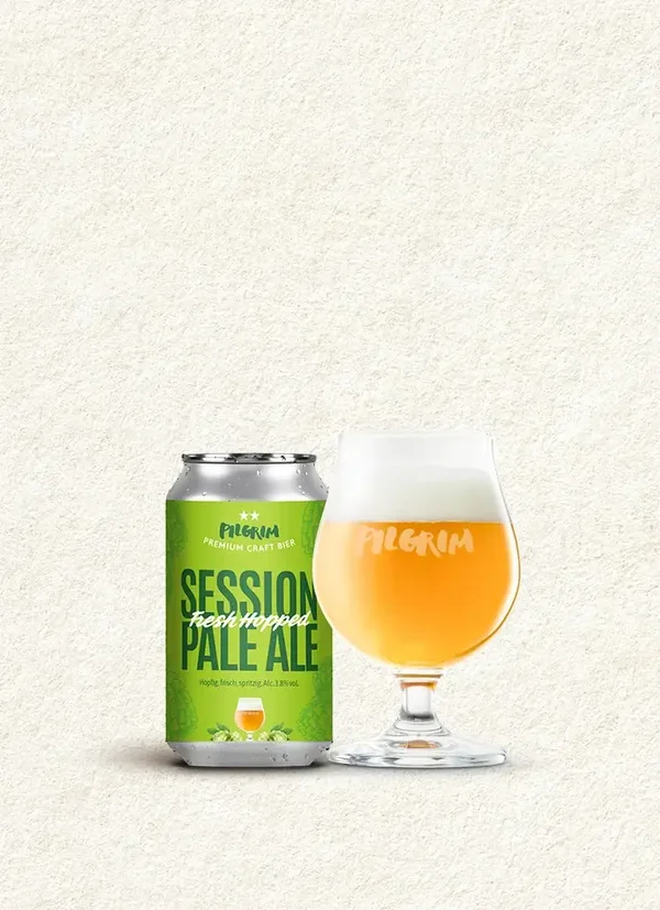 Pilgrim Sesion Pale Ale Wet-Hop 12x33cl