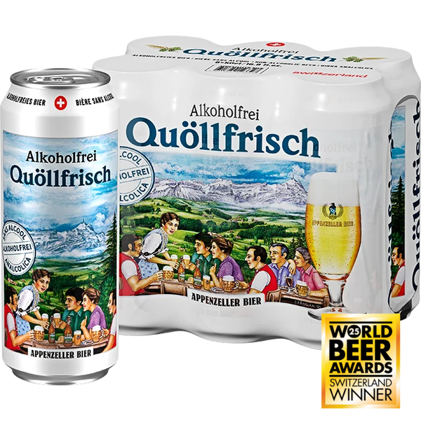 Quöllfrisch Alkoholfrein 6x50cl