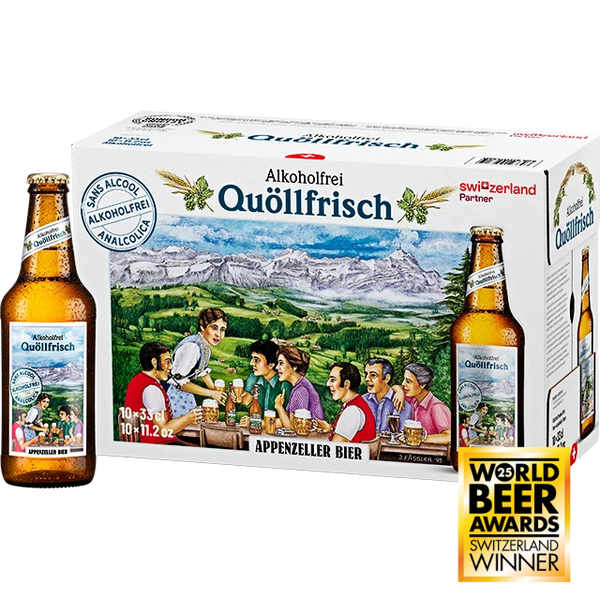 Quöllfrisch Alkoholfrei 10x33cl