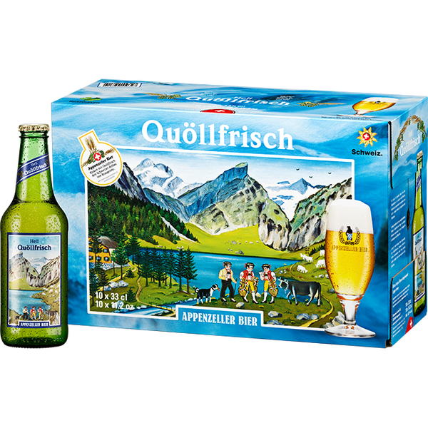 Quöllfrisch Hell 10x33cl