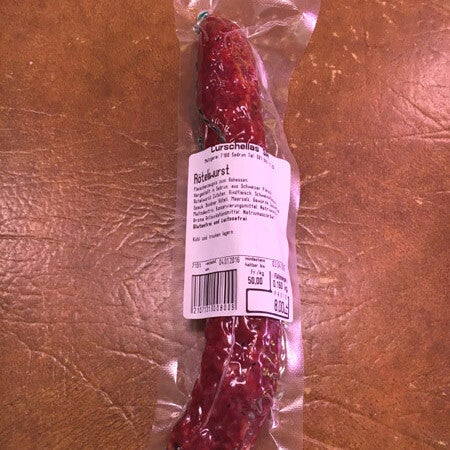 Röteliwurst 1 Stück