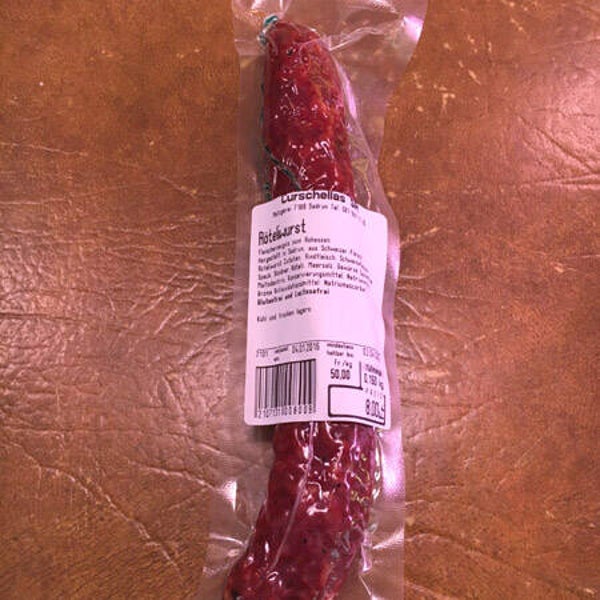 Röteliwurst 1 Stück