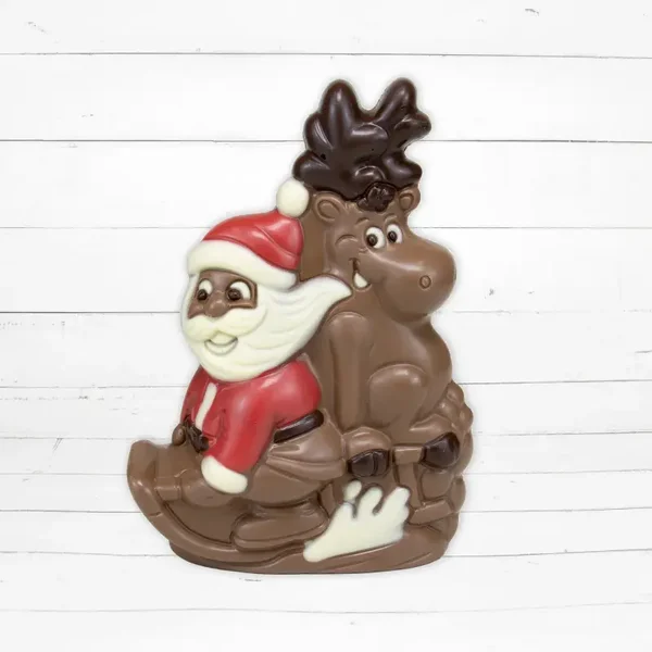 Samichlaus mit Rentier Milchschokolade 180g