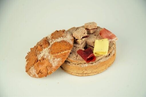 Traubenkernpartybrot Gross 10 bis 15 Personen Trockenfleisch