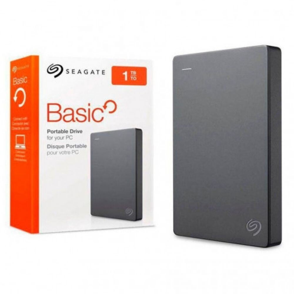 Disque dur Portable Seagate Basic STJL1000400 - 2.5" Externe - 1 To - USB 3.0