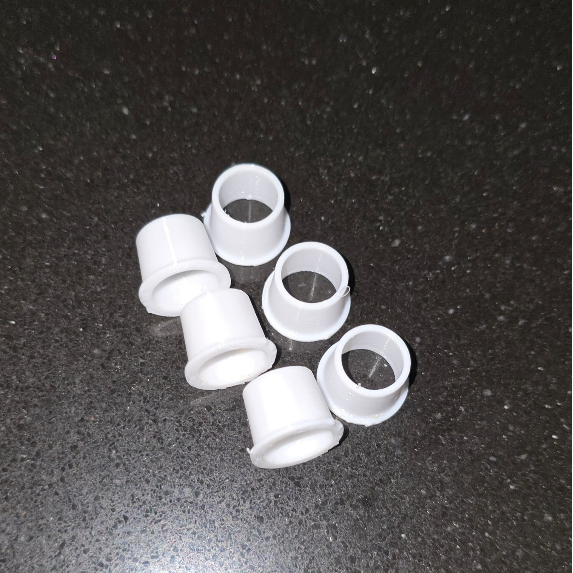 6x TPU reageerbuis connector