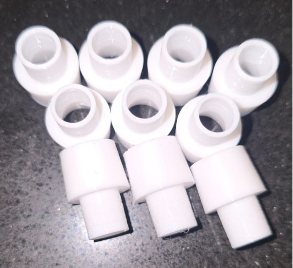 Testube naar 10mm connector