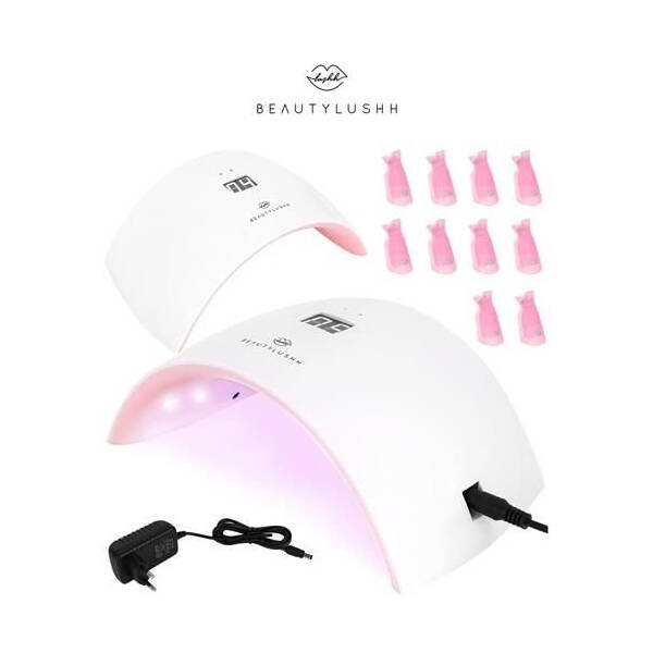 LED Nagellamp Set Incl. 10 Gratis Nagel Clips
