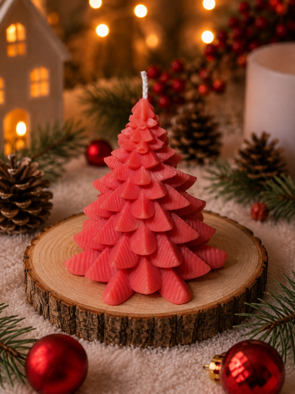 Bougie sapin de Noël 🎄