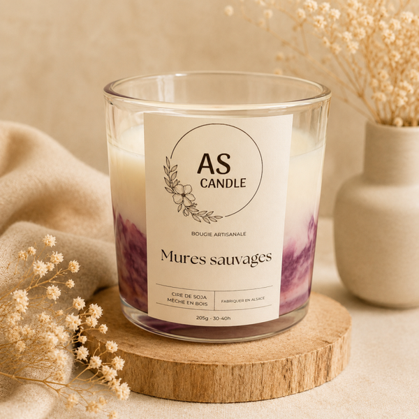 Bougie Mûres Sauvages