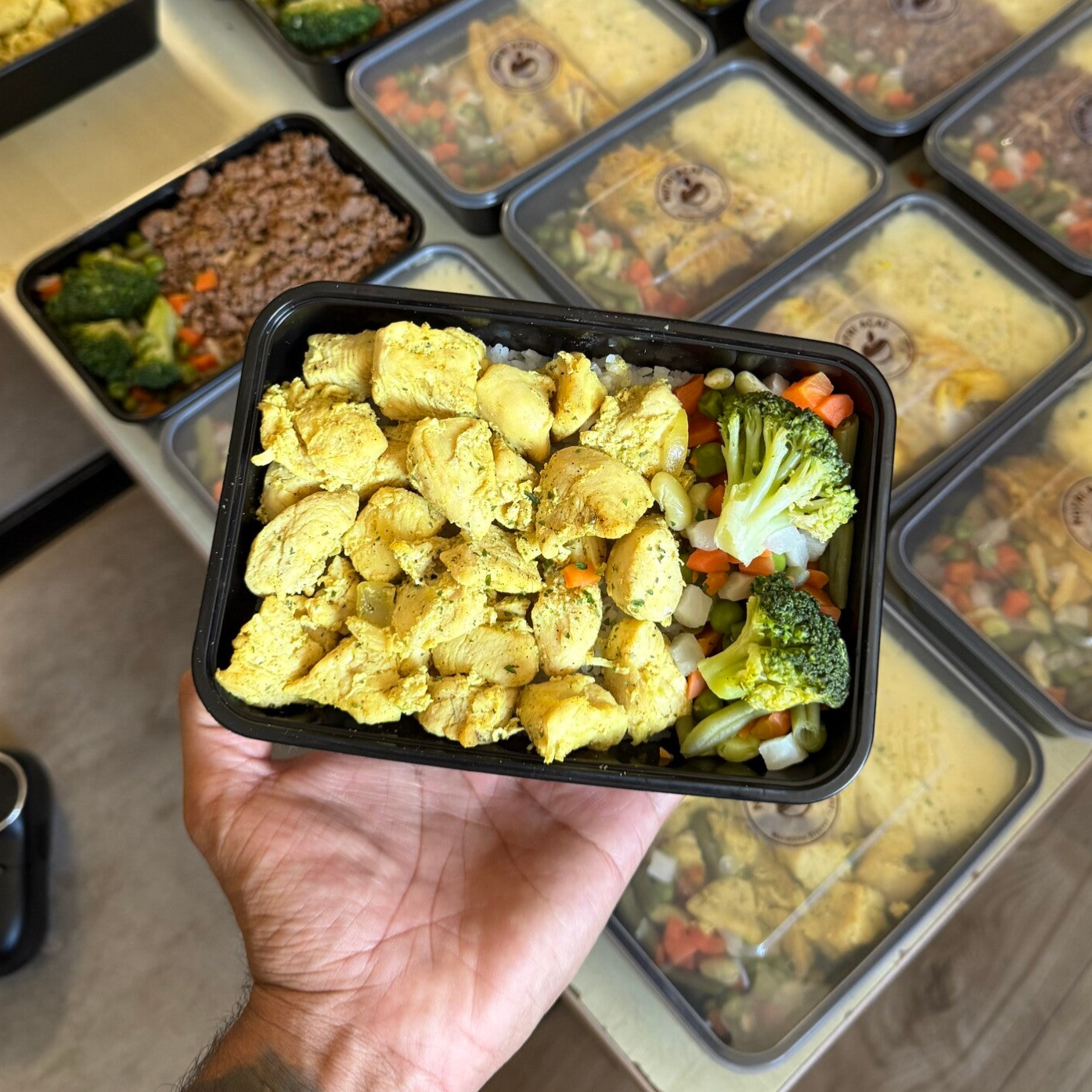 Marmitas fitness de poulet 360g Low Carbo