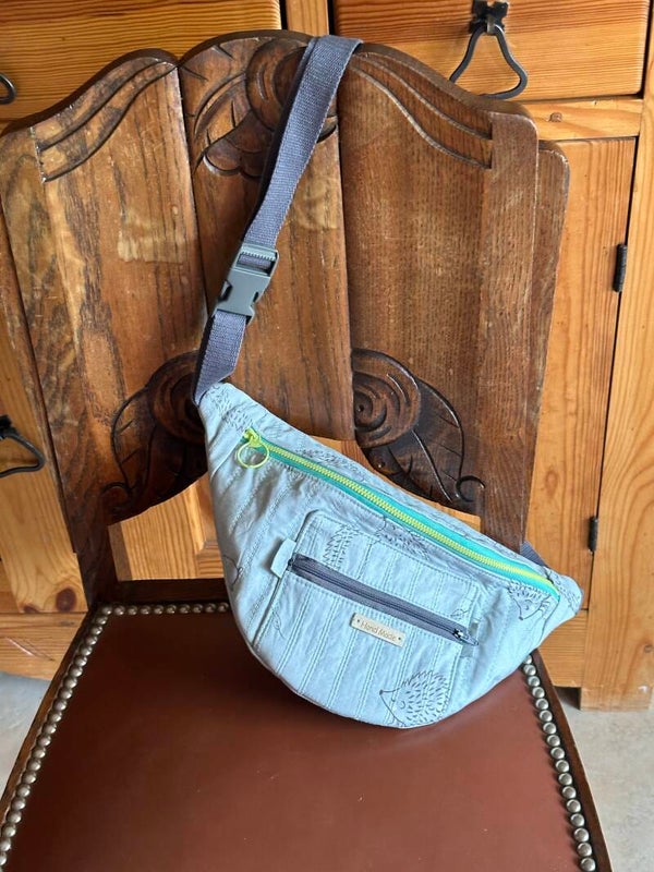 Sac banane vert clair