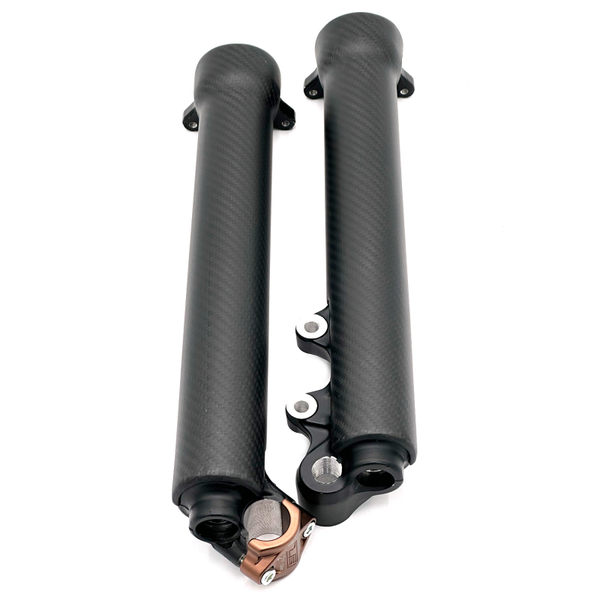 EM Front Fork Protectors - Carbon Fibre