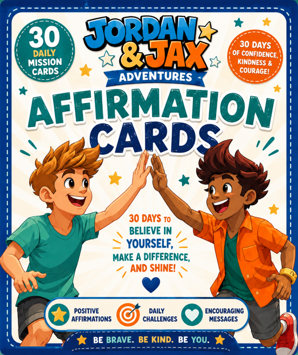 Jordan & Jax Adventures Affirmation Cards
