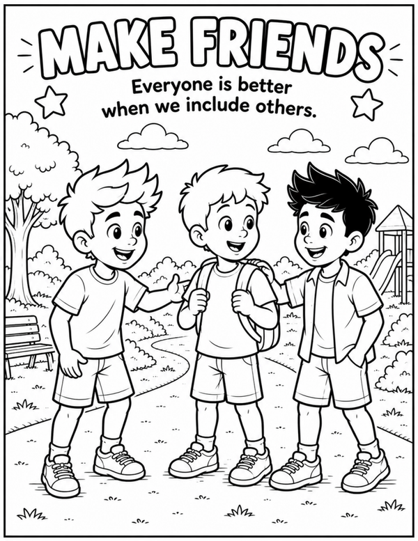 The Jordan & Jax Courage and Confidence Coloring Book