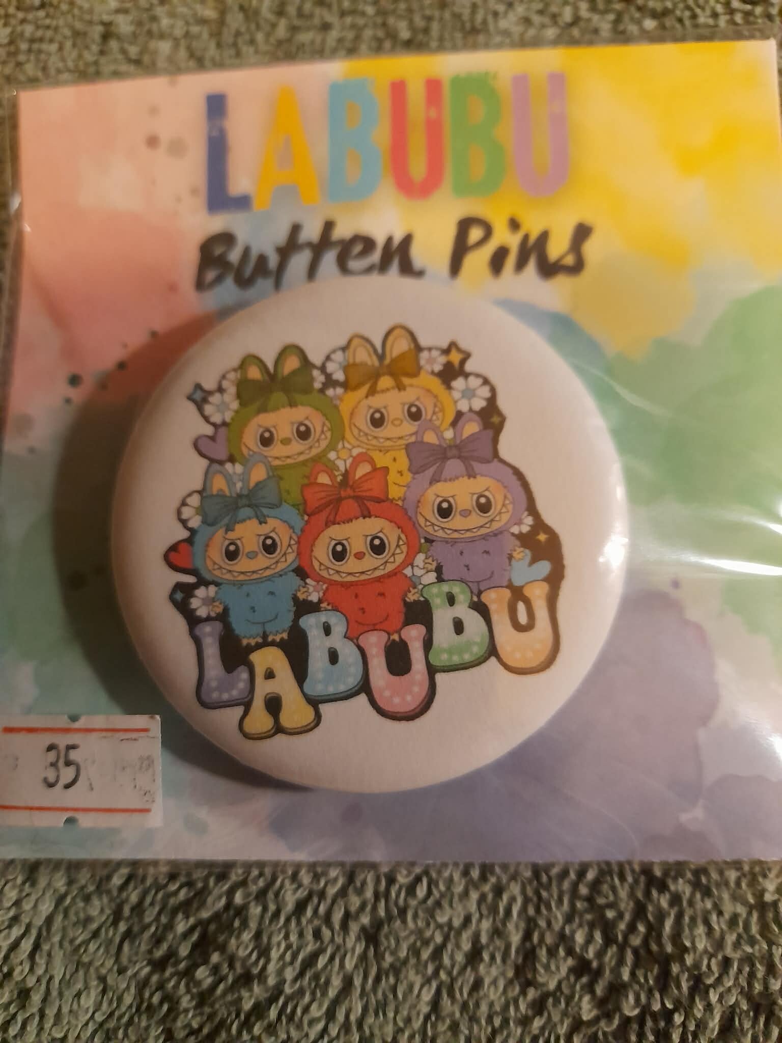 Labubu Bottons