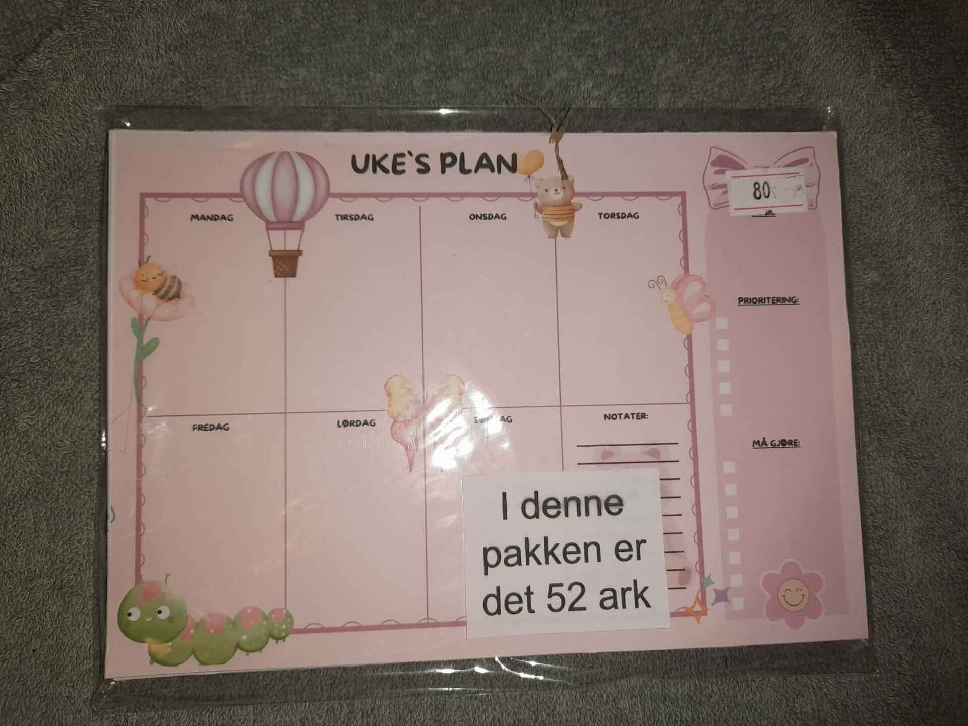 Uke plan nr 2