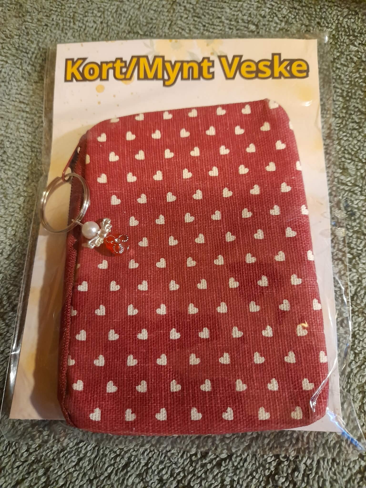 Mynt- og kortpung GammelRød
