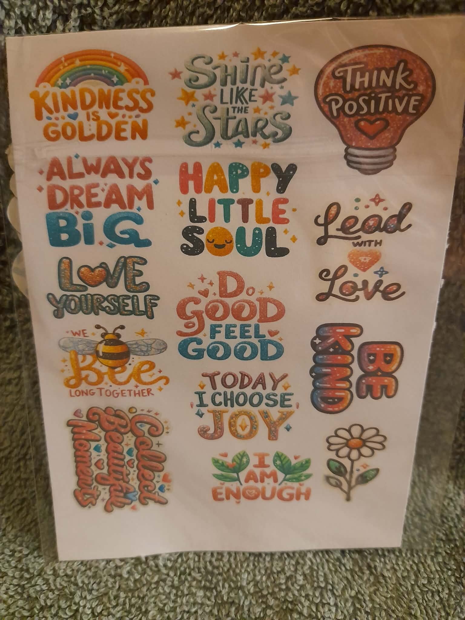 Klistremerker for Inspirasjons